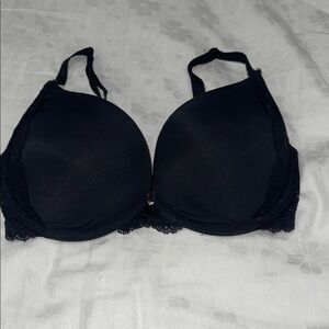 Victoria's Secret Black Lace Push-Up Bra